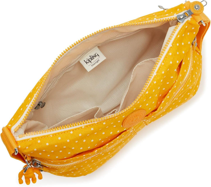 Kipling Damen Izellah Umhängetaschen Soft Dot Yellow, Soft Dot Yellow