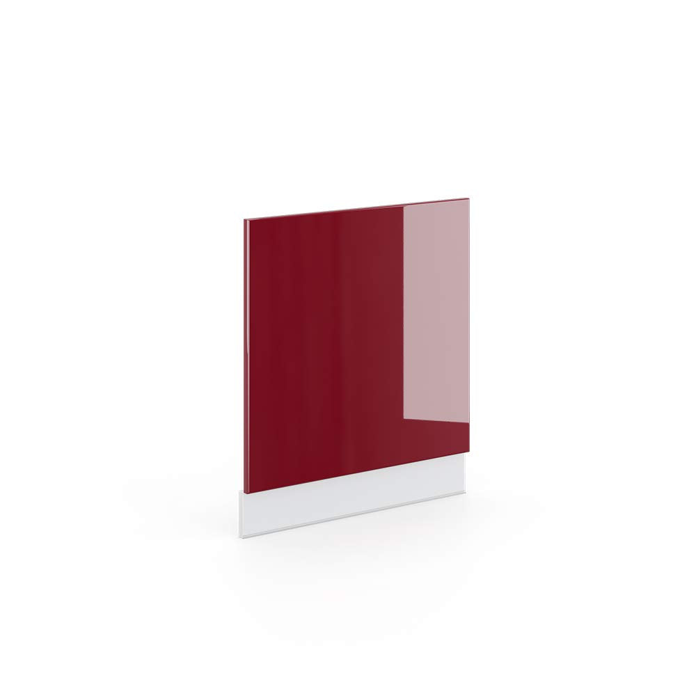 Vicco Frontblende Fame-Line, Bordeaux Hochglanz/Weiss, 60 cm ohne Arbeitsplatte Bordeaux Hochglanz G