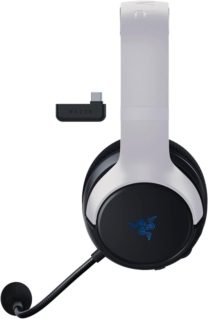 Razer Kaira für PlayStation - Kabelloses Dual-Headset für PS5 (Triforce Titanium 50-mm-Treiber, Hype