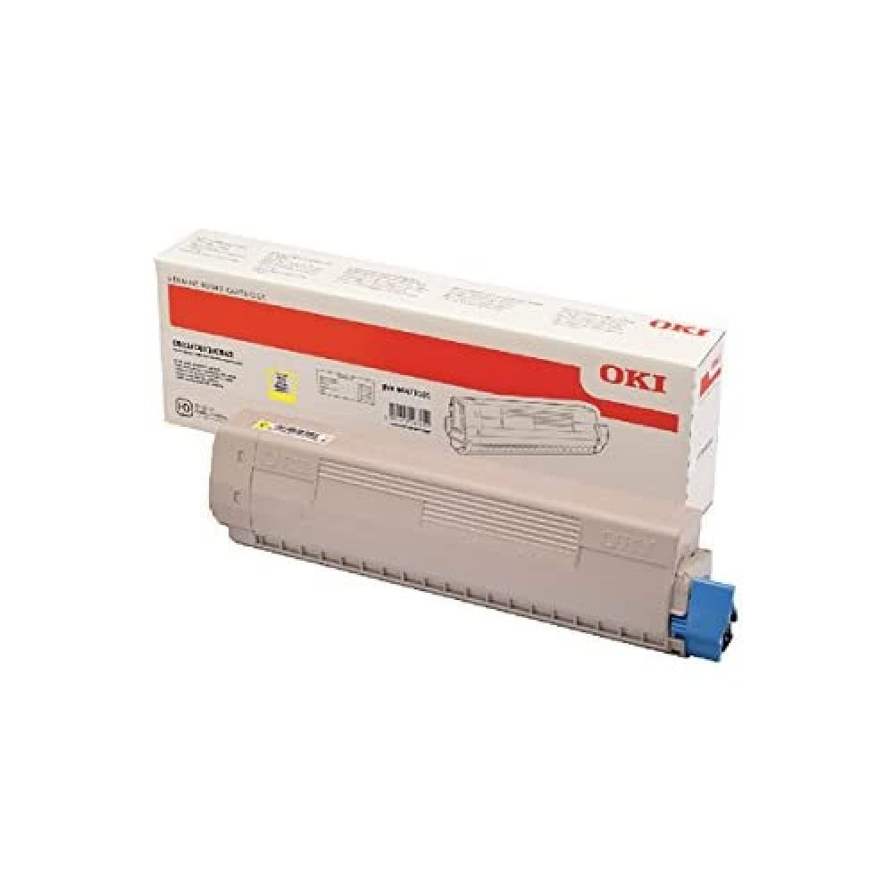 Oki 46471101 Original Toner Pack of 1, Gelb, Gelb