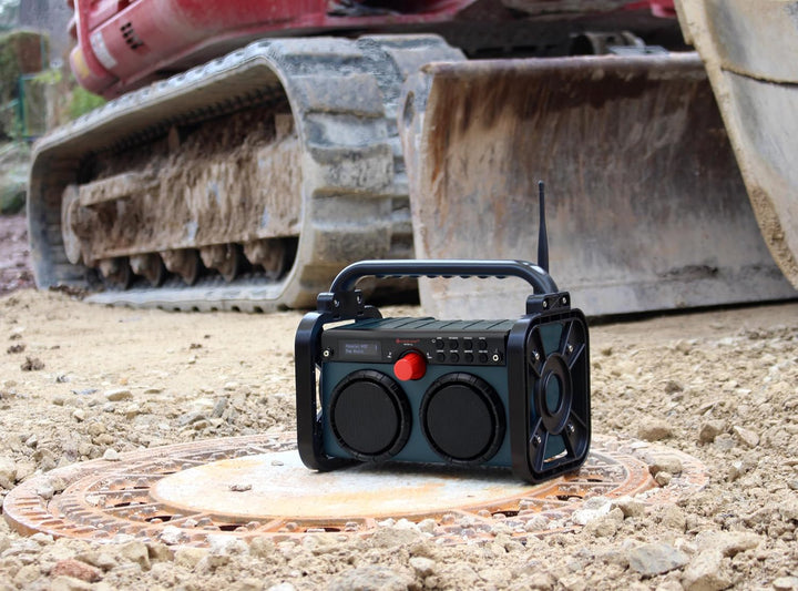 SOUNDMASTER DAB+/UKW Akku-Radio DAB85BL, blau/schwarz