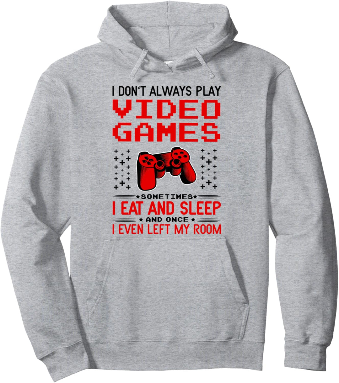 Gamer Ich Bin Nicht Nur Am Zocken für Gaming Fan & Zocker Pullover Hoodie