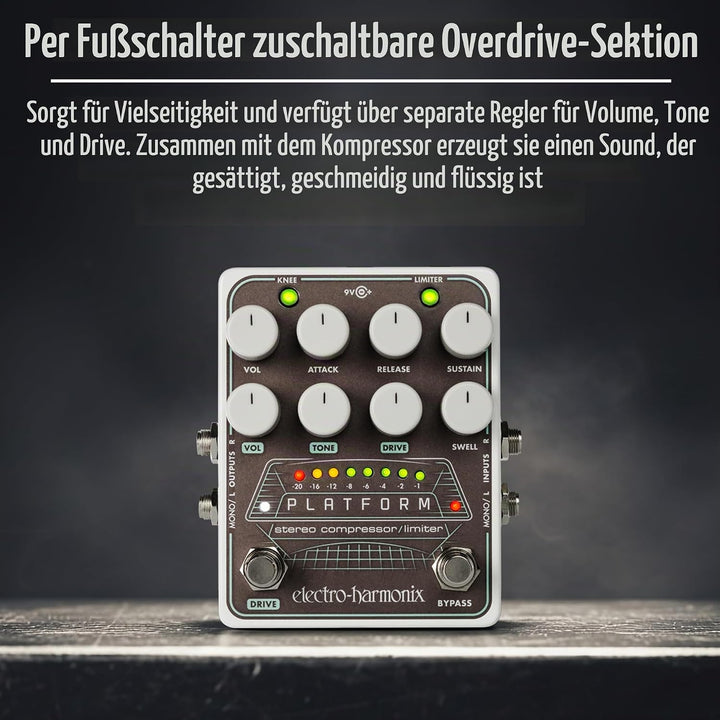 Electro Harmonix Platform Stereo Compressor