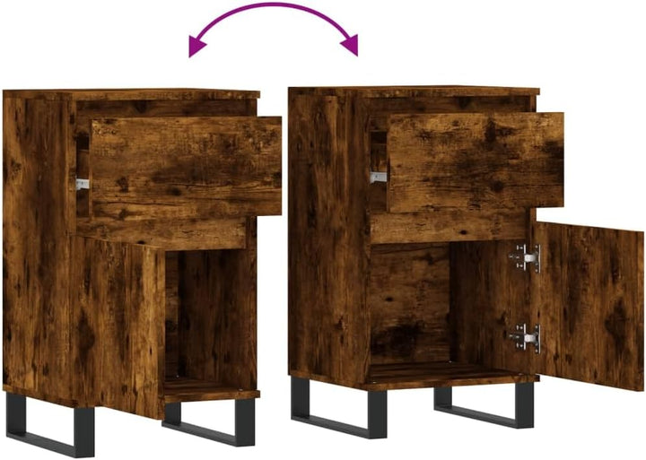 vidaXL Sideboard, Kommode mit viel Stauraum, Mehrzweckschrank Anrichte für Wohnzimmer, Schrank Beist