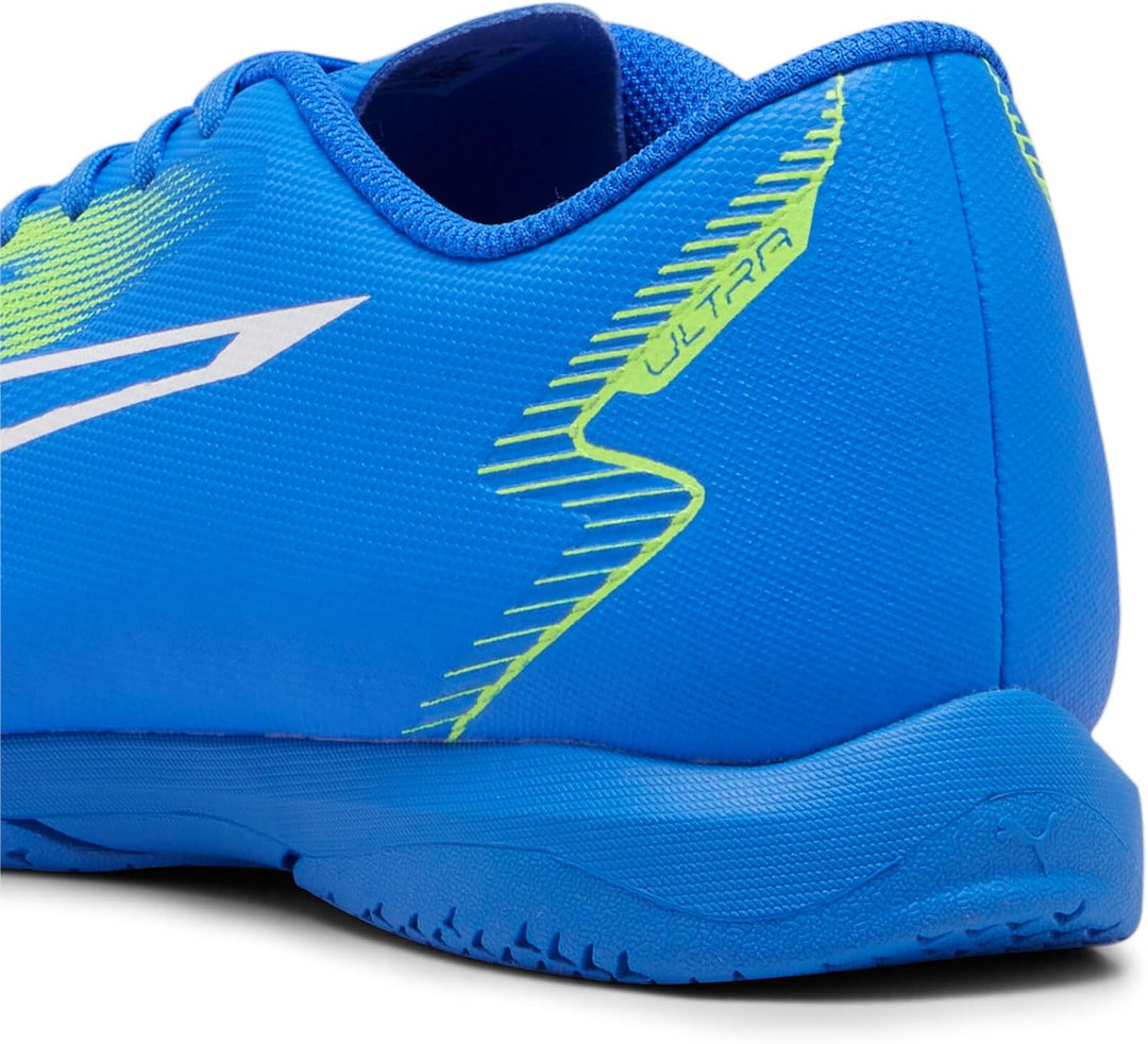 PUMA Herren Ultra Play It Fussballschuh 43 EU Ultra Blue Puma White Pro Grün, 43 EU Ultra Blue Puma