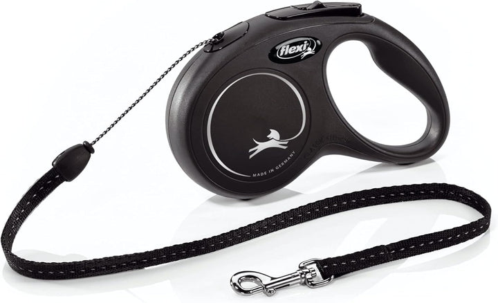 Flexi Classic Roll-Hundeleine (Seil), ergonomisch, langlebig und verhedderungsfrei, für Hunde bis zu
