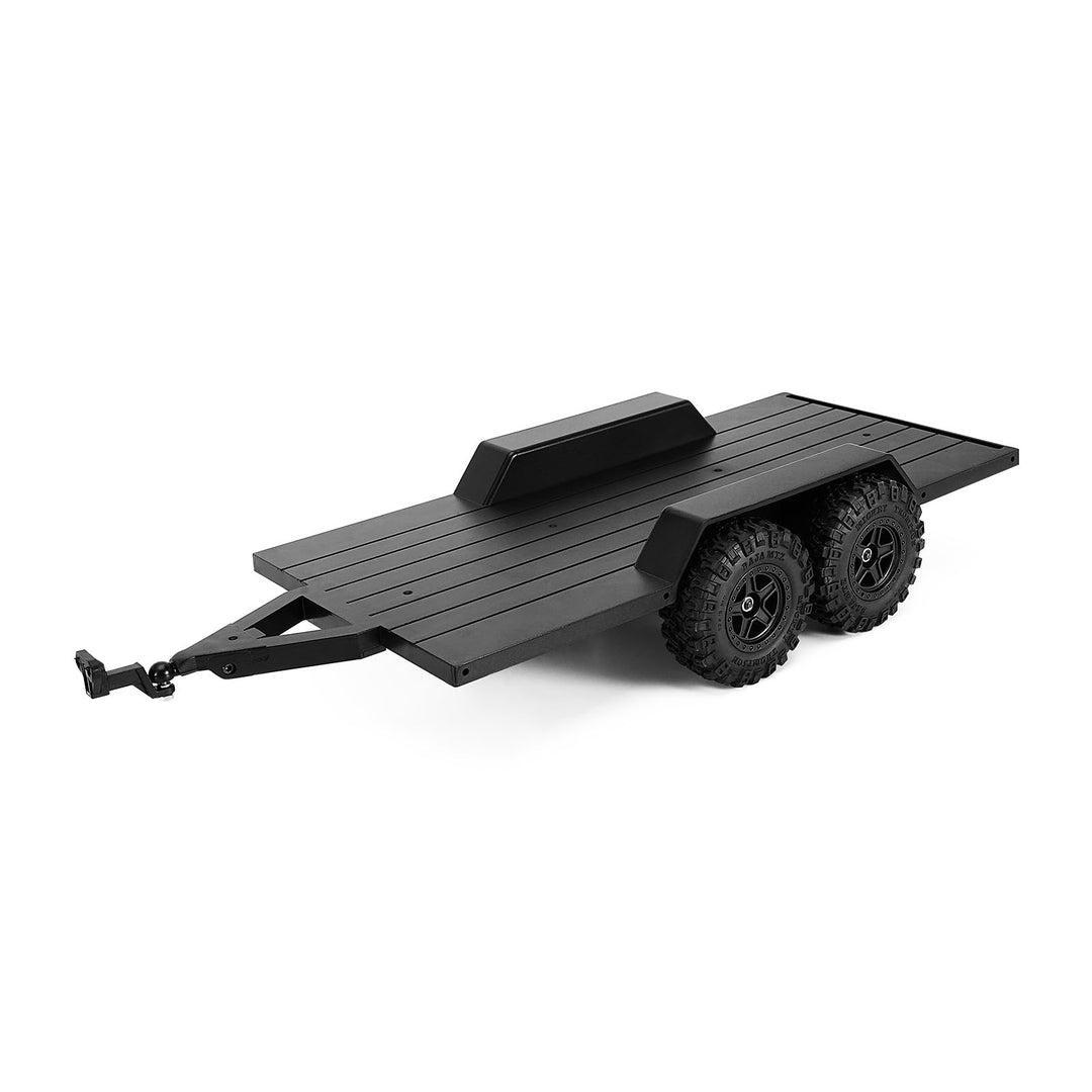 INJORA Nutzanhänger mit Anhängerkupplung für 1/18 RC Crawler Auto TRX4M Upgrade