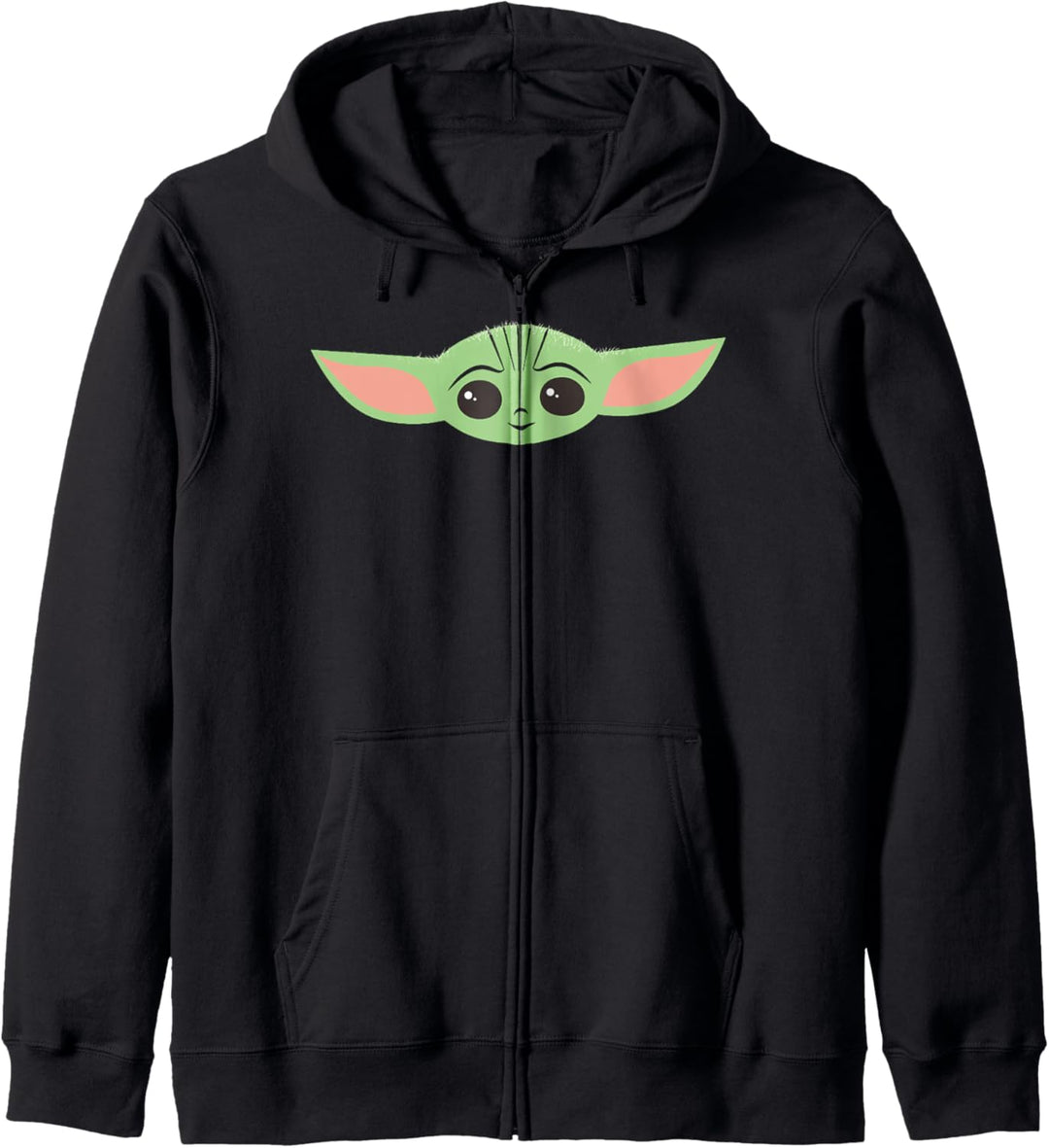 Star Wars Mandalorian The Child Cartoon Floating Head Kapuzenjacke
