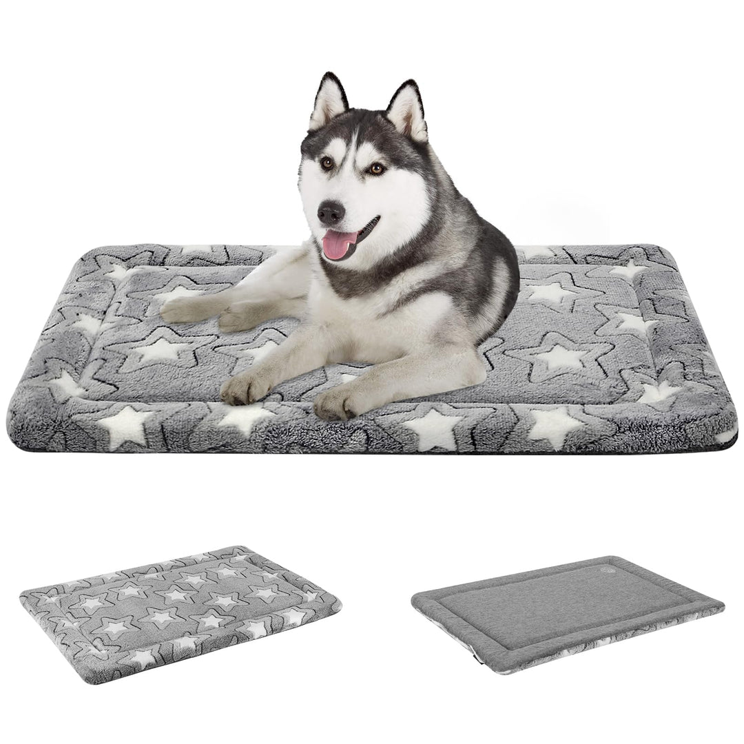 EMPSIGN Hundebett Grosse Hunde,Waschbar Hundekissen (kühl und warm), Hundematte aus hochdichtem Scha