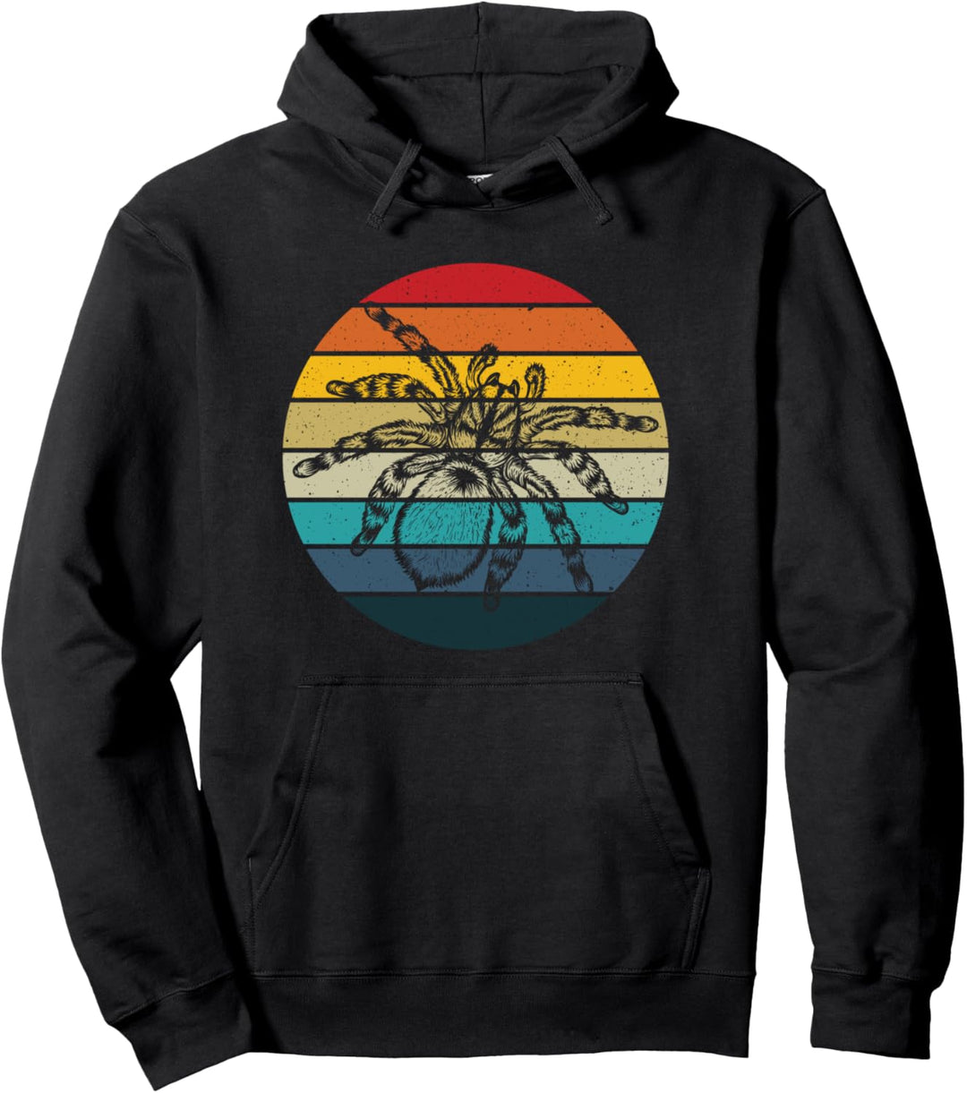 Tarantula retro sunset spider lover tarantula owner gift Pullover Hoodie