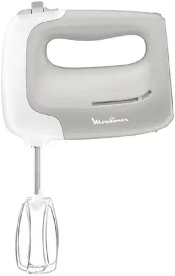 Moulinex PrepMix HM450B Stabmixer und Knetmaschine, 450 W, 5 Geschwindigkeitsstufen, 2 Schneebesen,