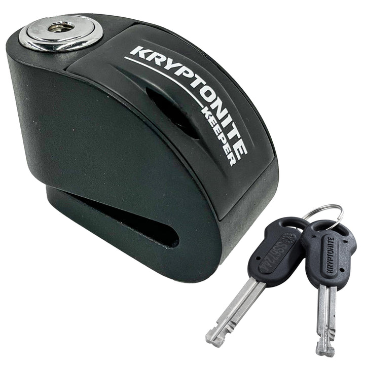 Kryptonite Keeper Alarm Disc Lock – Bremsscheibenschloss – Motorradschloss mit 100-dB Alarm
