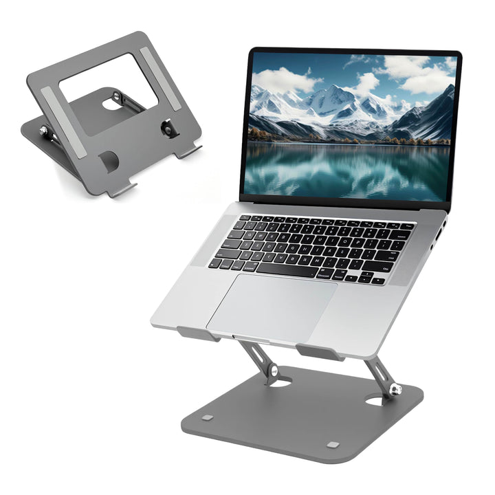 Laptop Ständer für Schreibtisch, langlebige Metallbasis, Laptop Computer Ständer für kollaboratives