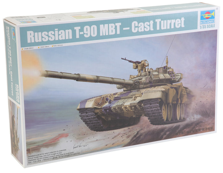 Trumpeter 05560 Modellbausatz Russian T-90A MBT - Cast Turret