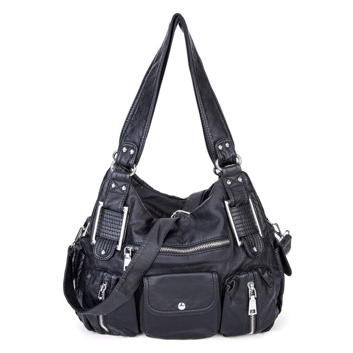 Damen Handtasche Grosse Schultertasche PU Leder Henkeltasche Frauen Weiches Hobo Tasche Umhängetasch