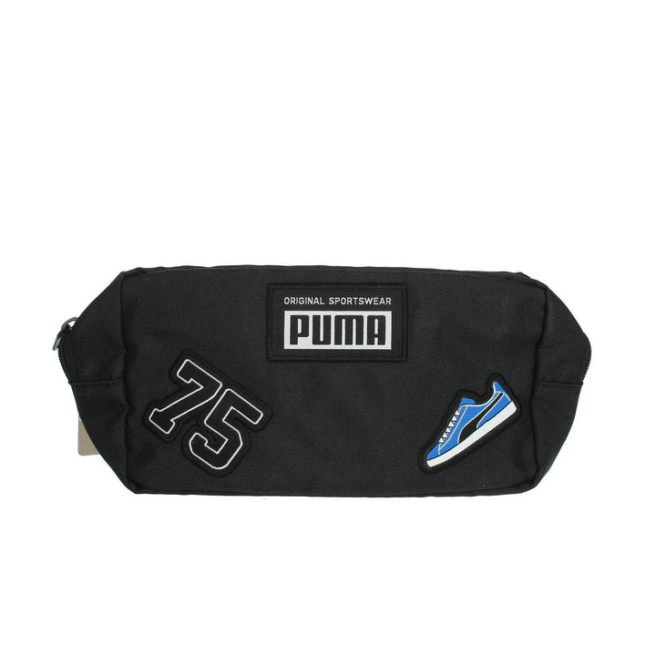 PUMA Patch Pencil Case Sporttasche, Erwachsene, Unisex Einheitsgrösse Puma, Schwarz, Einheitsgrösse