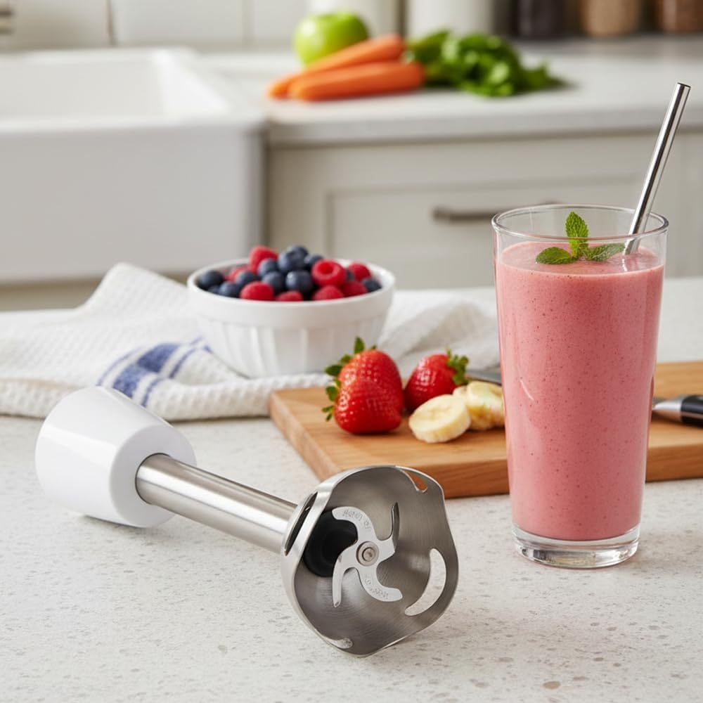 Anakel Home Ersatz-Mixerarm MS-650968 kompatibel mit Moulinex Infiny Force | Edelstahl 4 Klingen, Ac