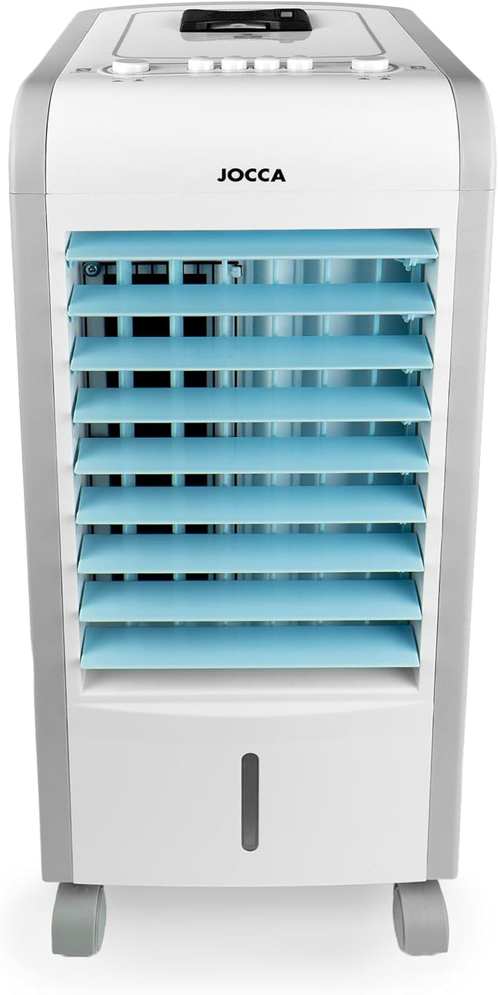 Jocca 2227 3-in-1 Ice/Water Verdunstungsklimaanlage mit Mückenschutz, Kunststoff, weiss