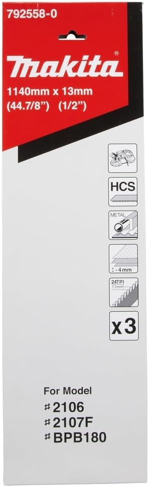 Makita Bandsägeblatt 24Z, 3 Stück, 792558-0