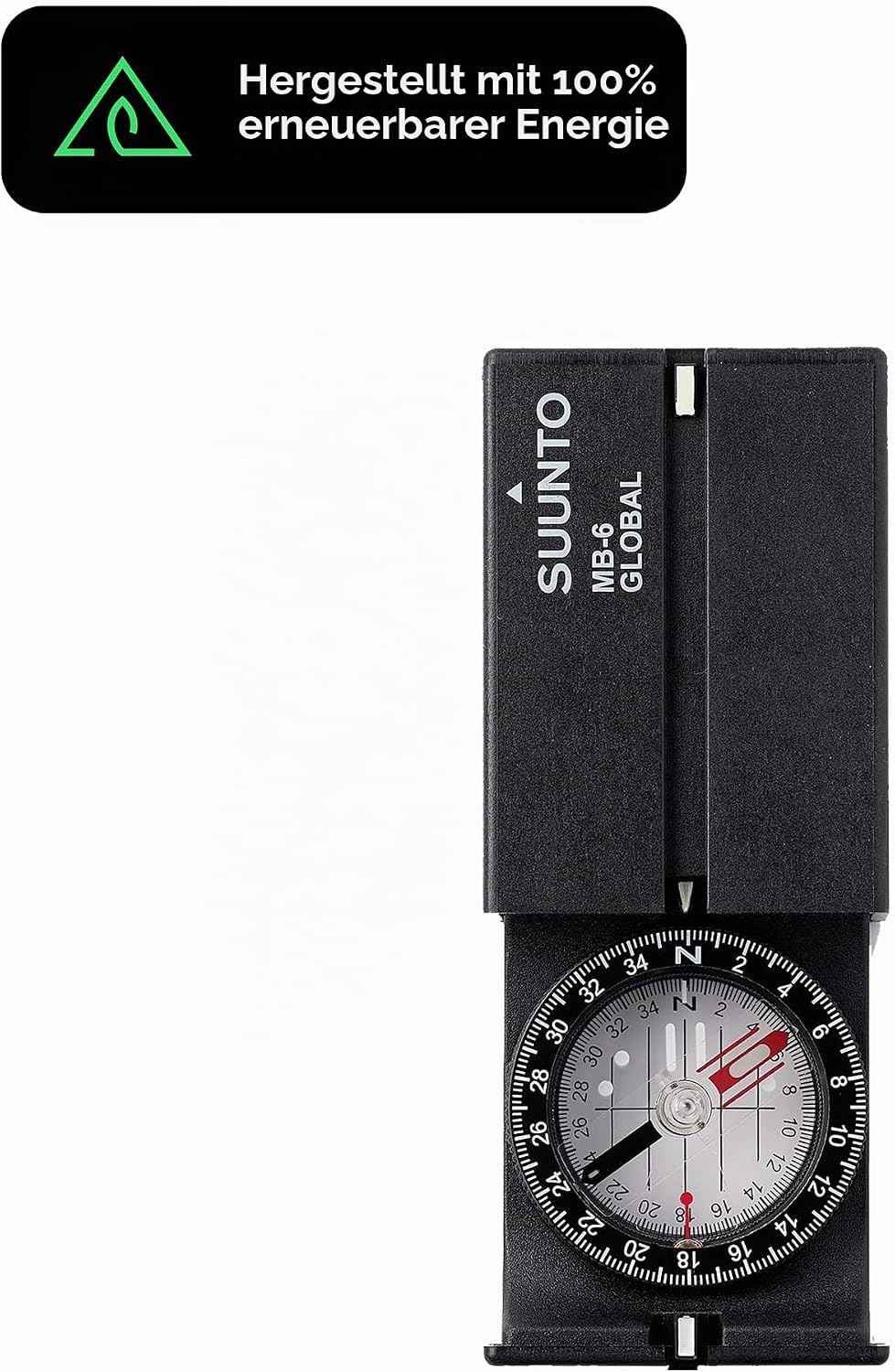 SUNNTO MB-6 Compass: A Rugged Sighting Compass in a Protective Matchbox case Globale Ausrichtung, Gl