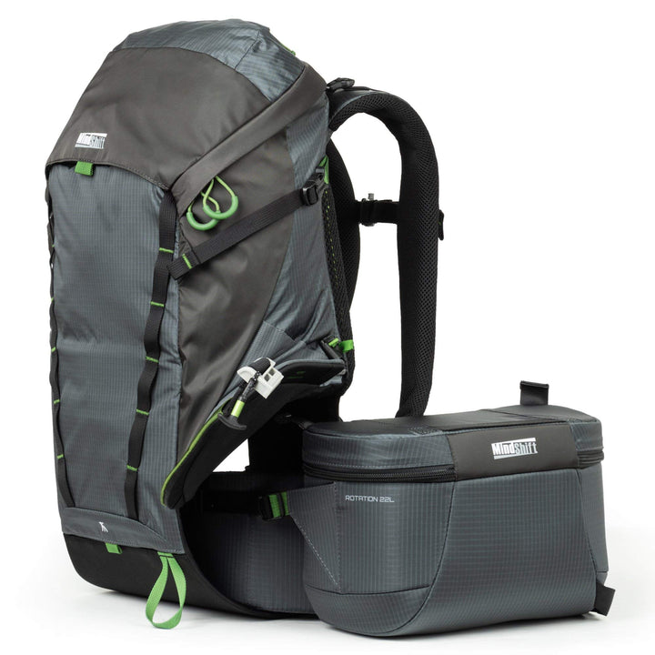 Think Tank Mindshift Unisex Erwachsene Rotation 22 Fotorucksack Schwarz/Grau 22 l 22L+, 22L+