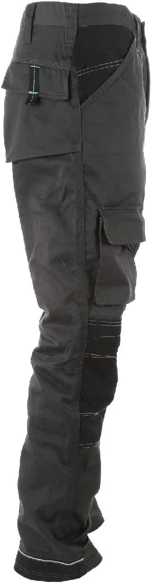 Apache - Halfter Hosen - APAHTG 33L 40W Schwarz & Grau, 33L 40W Schwarz & Grau