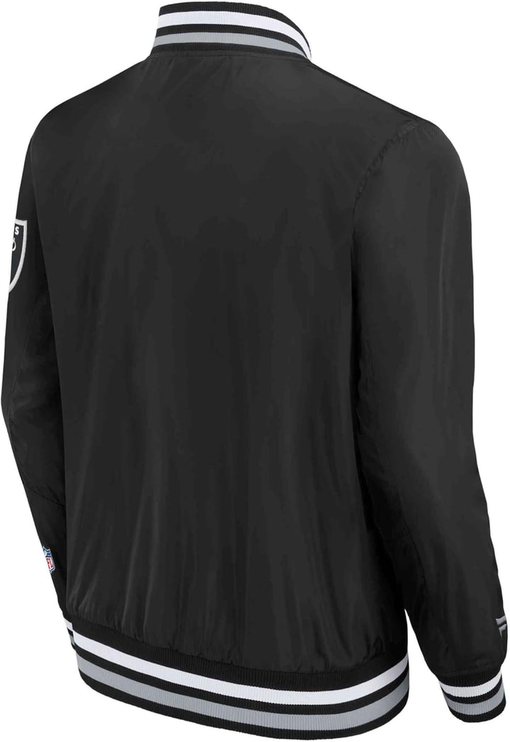 Fanatics Las Vegas Raiders NFL Sateen College Jacket, S