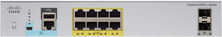 Cisco WS-C2960CX-8PC-L Catalyst POE LAN Base (8-Port)