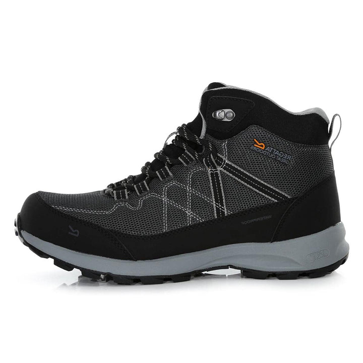 Regatta Herren Samaris Lite 41 EU Black Dkstee, 41 EU Black Dkstee