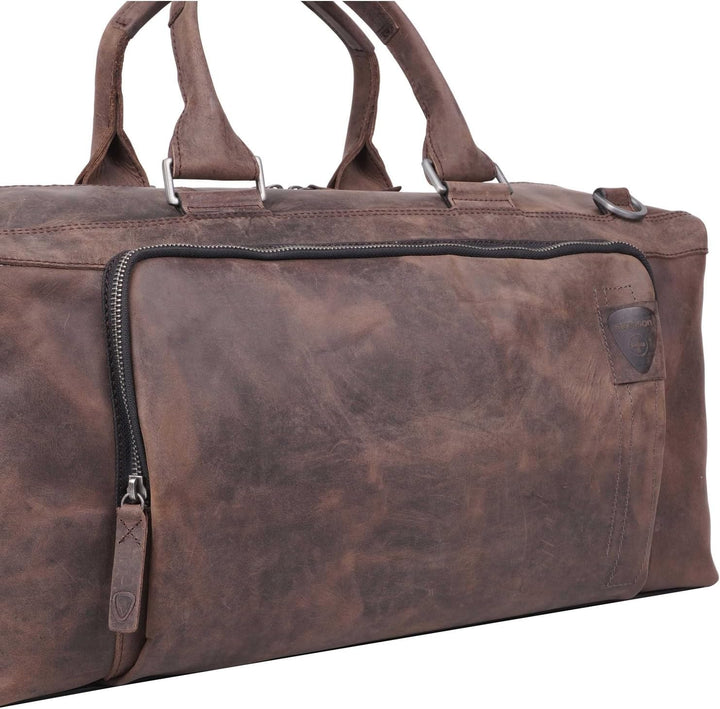 Strellson - Richmond Landon Weekender MHz Dunkelbraun Farbe:dunkelbraun / Material:cow Leather Einhe