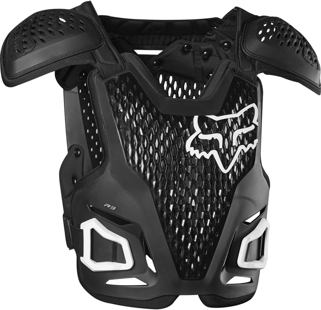 Fox Racing Unisex adult R3 Brustpanzer L-XL Schwarz, L-XL Schwarz