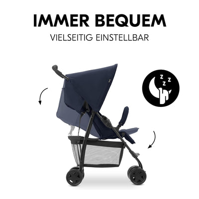 hauck Buggy Sport, Ultra Leicht - nur 5,9 kg, für Kinder bis 15 kg, Klein Zusammenklappbar, Reisebug