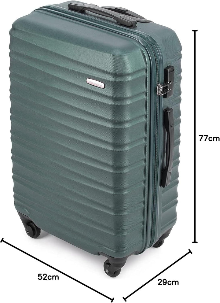 WITTCHEN Reisekoffer 3er Koffer-Set Rollkoffer Trolley Handgepäck Reisekofferset Gepäckset Hartschal
