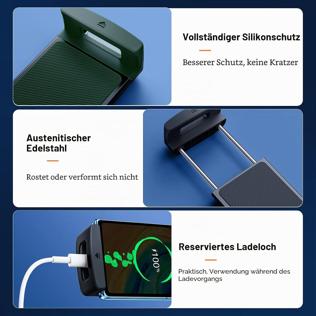 Z Fold Auto Handyhalterung - 60° drehbar, Fester Halt, fällt nie ab - iPad mini Handyhalterung Auto
