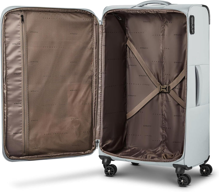 Stratic Check-in Koffer für Damen und Herren | mittelgrosser Trolley 42 x 26 x 65 cm aus hochwertige