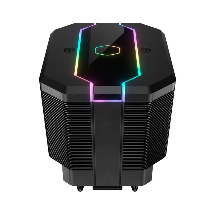 Cooler Master MasterAir MA620M CPU-Kühler - ARGB Dual Tower Kühlkörper, 6 Heatpipes mit leisem SF120