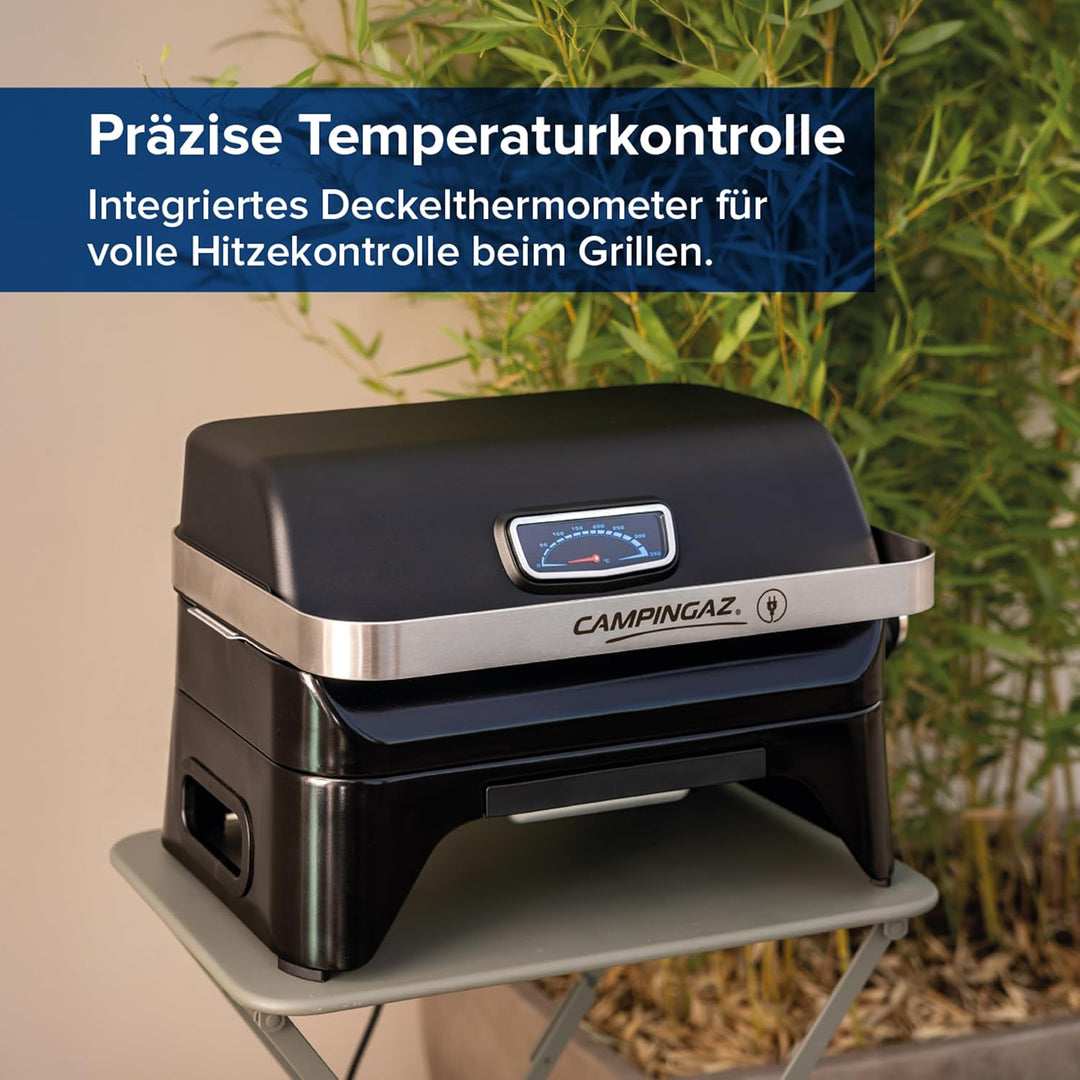 Campingaz Attitude2go Electric Tischgrill | Elektrogrill Indoor &amp; Outdoor, tragbar | 2200 W Leistung