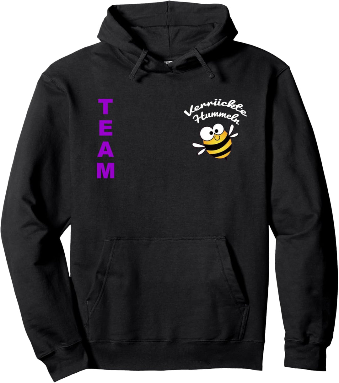 Team verrückte Hummeln Pullover Hoodie