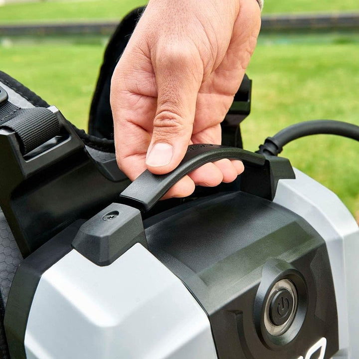 EGO POWER+ Backpack BAX1501 Lithium-Akku, 28 Ah, hohe Kapazität und Gurt Pro