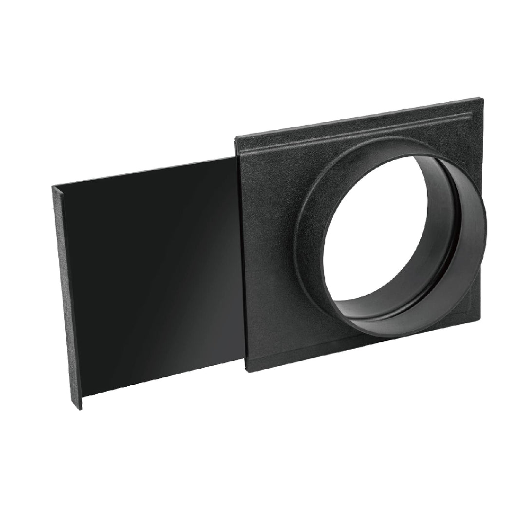 POWERTEC 70279 Dust Collection Blast Gate, 15,2 cm ABS-Kunststoff, 1 Packung 15,2 cm, 1 Stück, 15,2