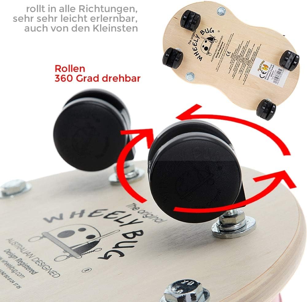 Wheelybug Rutscher 2 Teile Set Kinder Rutschauto Rutschtier Tier Jungen Mädchen Wheely Bug gross ode