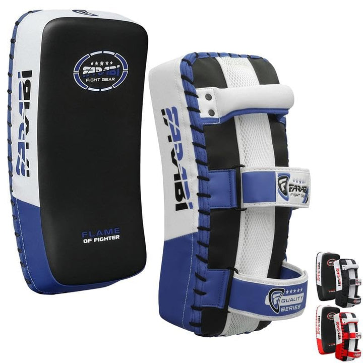Farabi Sports schlagpolster für Coaching, Training, Kickboxen Curved Kick Pads, schlagpolster Kampfs