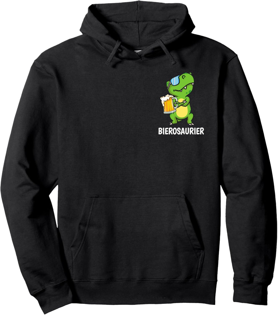 Bierosaurier Bierosaurus Rex Sauf Bier Geschenke Biertrinker Pullover Hoodie