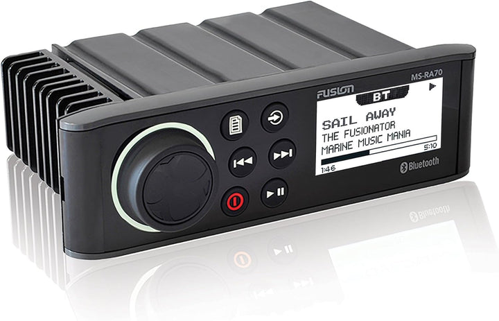 Fusion ms-ra70 – Multimedia Player mit Bluetooth, Schwarz