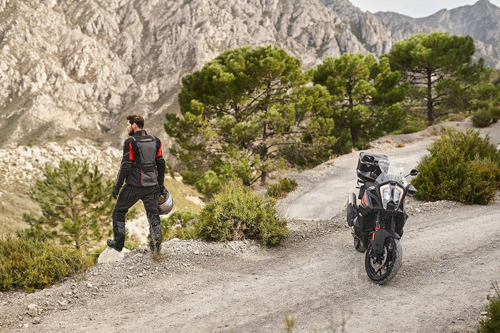 SHIMA Hero 2.0 Motorrad Jacke Hosen für Herren und Damen Motorradkombi AirForce M Hosen Herren Grau,