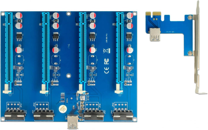 DeLock Eingebaut PCIe - USB 3.0 Schnittstellenkarteadapter (41427)