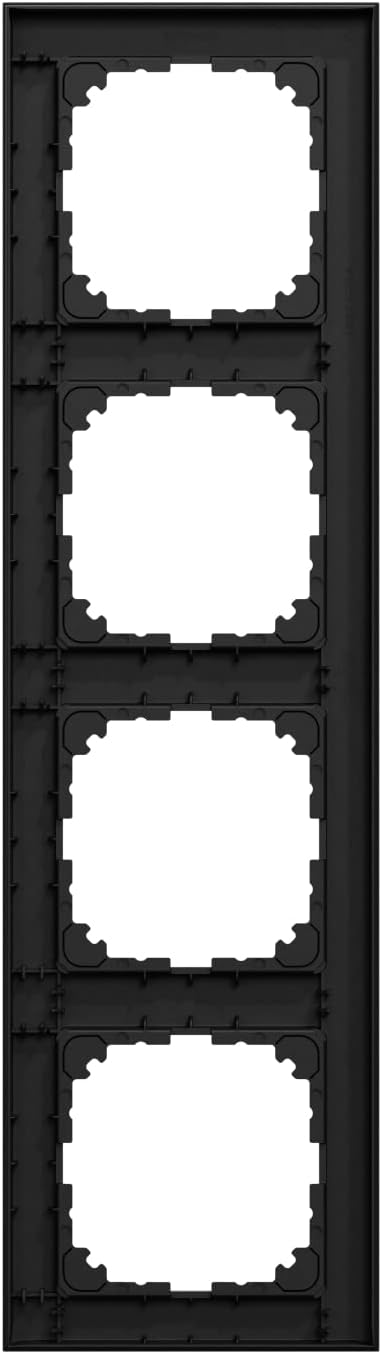 Schneider Electric Merten MEG4040-3603 M-Pure-Rahmen, Aus Recyceltem Ocean Plastic Material, 4fach,