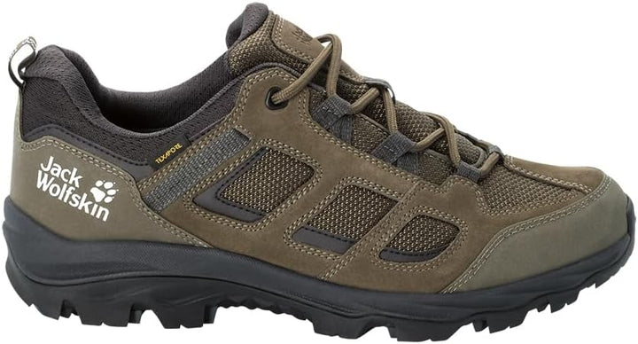 Jack Wolfskin Herren Vojo 3 Texapore Low M Outdoorschuhe 44 EU Khaki Phantom, 44 EU Khaki Phantom