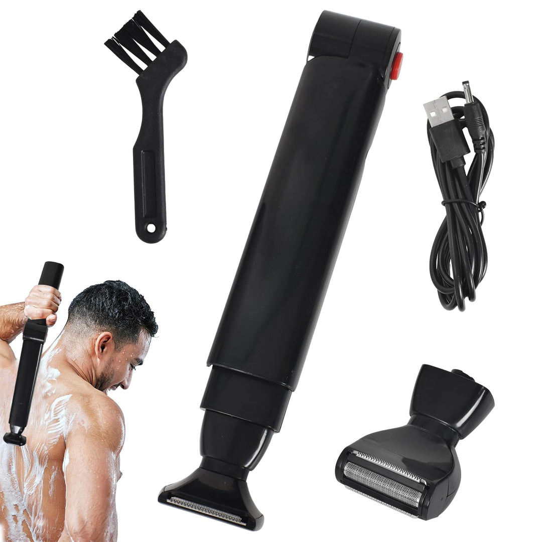 Rückenrasierer Herren Elektrisch, Körpertrimmer Herren, Haarschneider Körper Männer, Brust Trimmer,