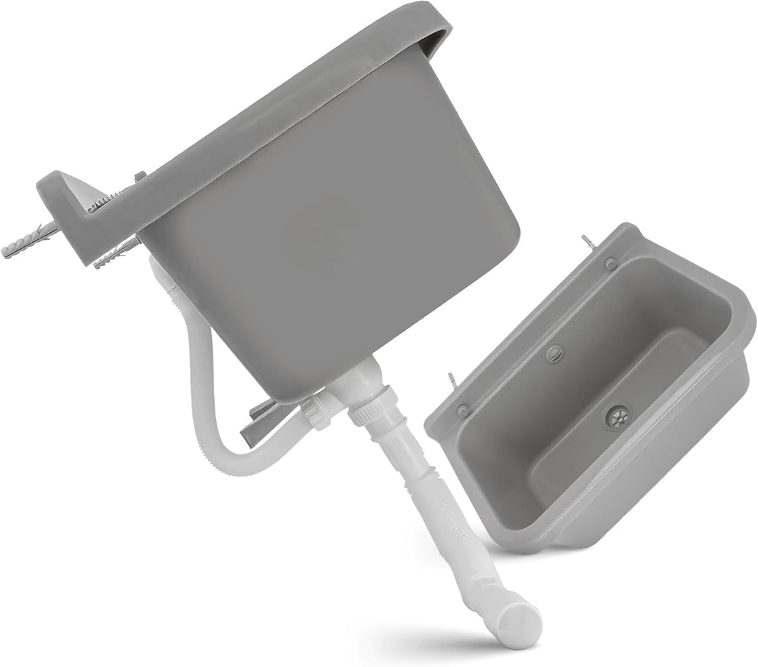 Universal-Waschbecken Industrielle für Garage Outdoor Indoor Ausgussbecken für Garage Keller Werksta